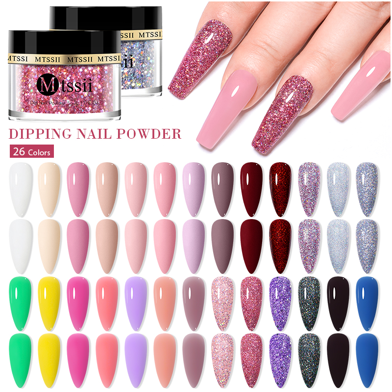 Nail Art Natural Pink - Mtssii 5g/10g Nude Pink Dipping Nail