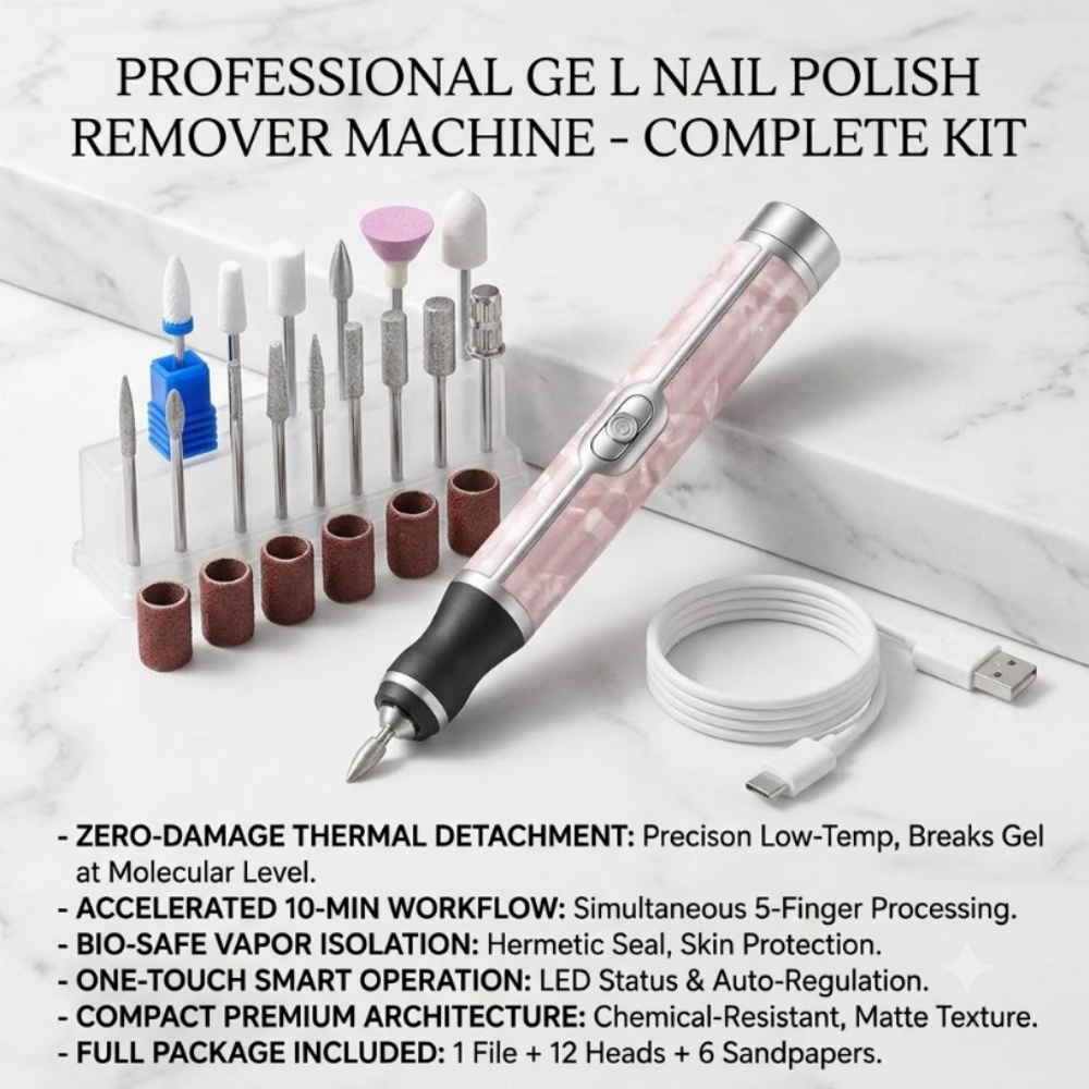 Nail Drill Machine - Electric Nail Steam Remover Machine Professional