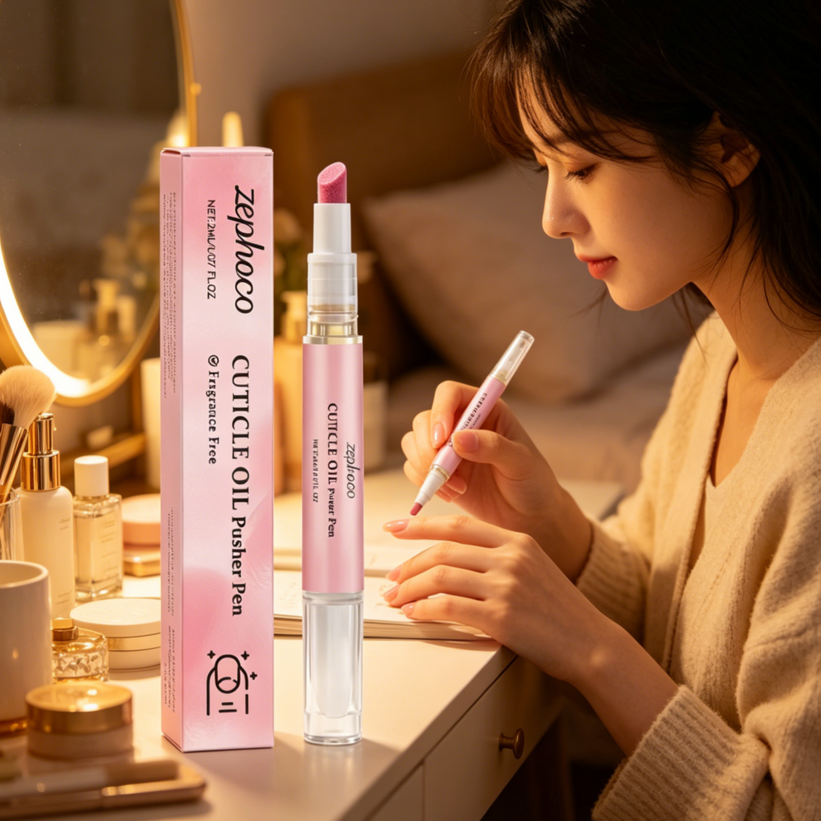 Cuticle Oil Pen - Zephoco Cuticle Oil Pusher Pen Nail
