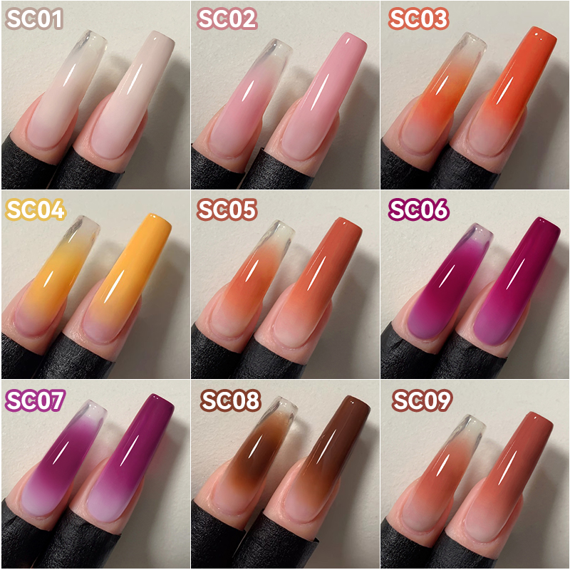 UR SUGAR 9 Colors Gradient Pai - Nail Art Gothic reseña y precio