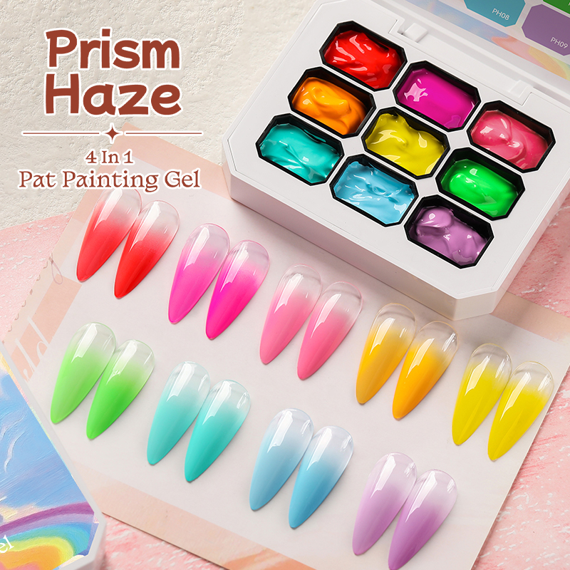 UR SUGAR 9 Colors Gradient Pai - Nail Art Gothic reseña y precio