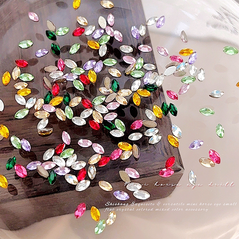 300/1440Pcs Mini flat back Mar - Nail Art Xs reseña y precio