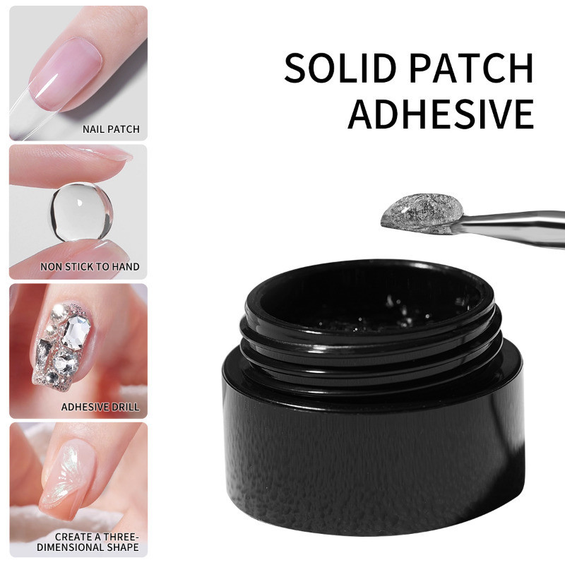 3pcs/set Solid Nail Tips Gel S - Nail Gel Polish Set reseña y precio