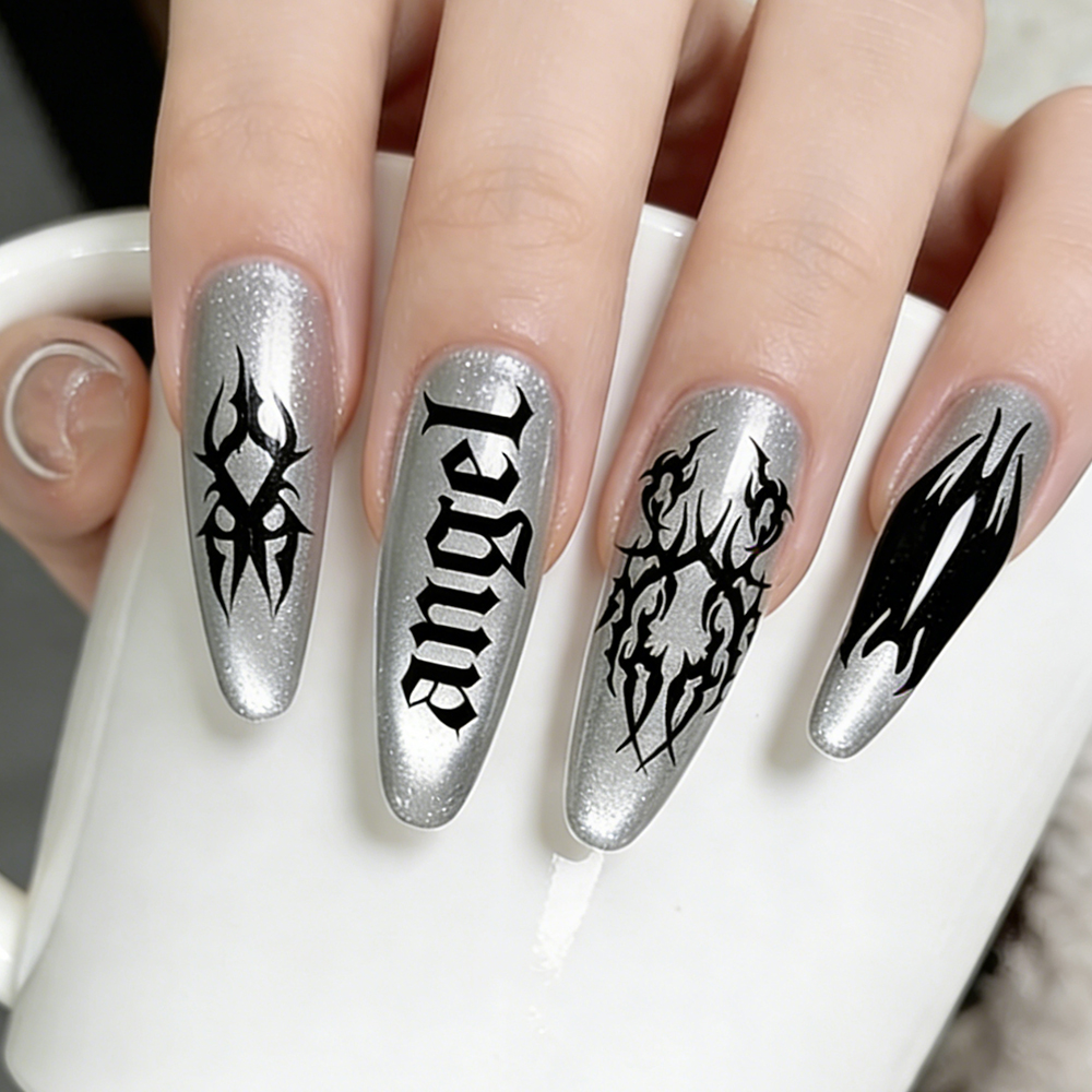 Nail Stamping Plates Gothic St - Nail Art Gothic reseña y precio