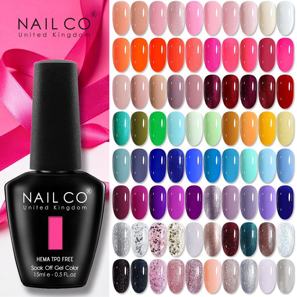 NAILCO 15ml Nail Art Gel Lack  - Nail Art Natural Pink reseña y precio
