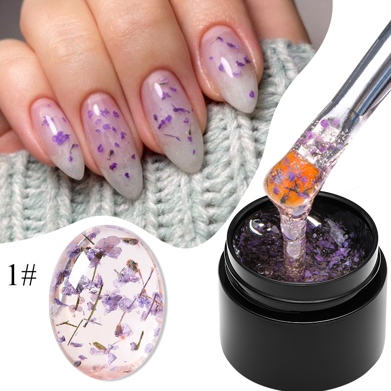 MEET ACROSS 5ml Pink Dried Flo - Nail Art Natural Pink reseña y precio