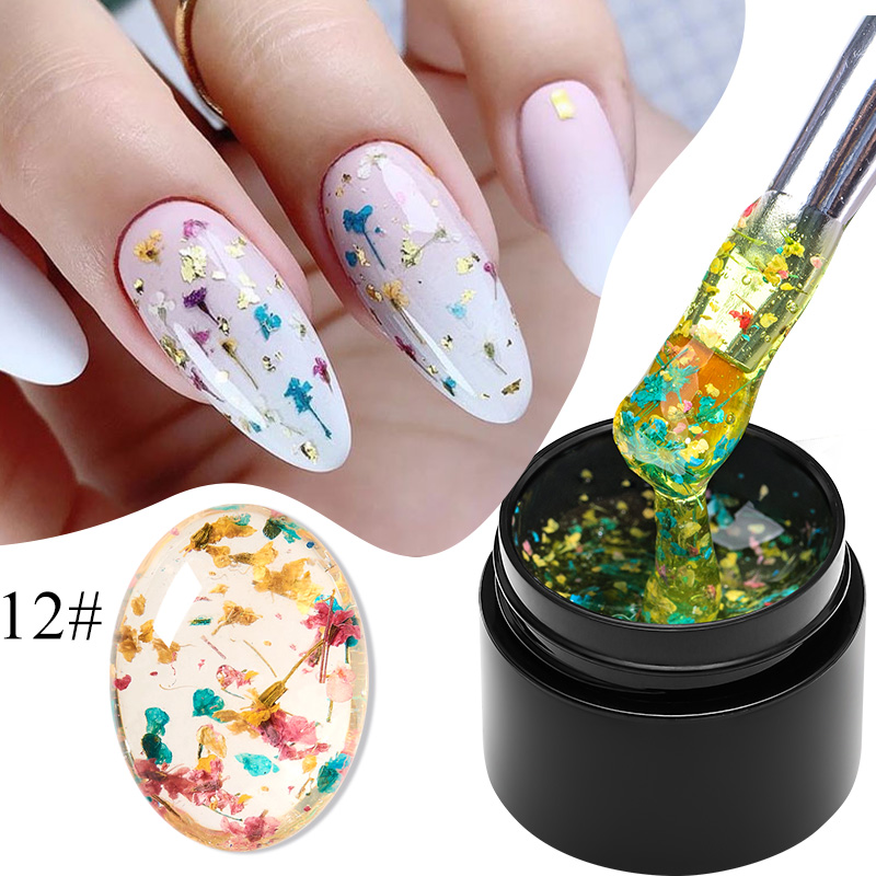MEET ACROSS 5ml Pink Dried Flo - Nail Art Natural Pink reseña y precio