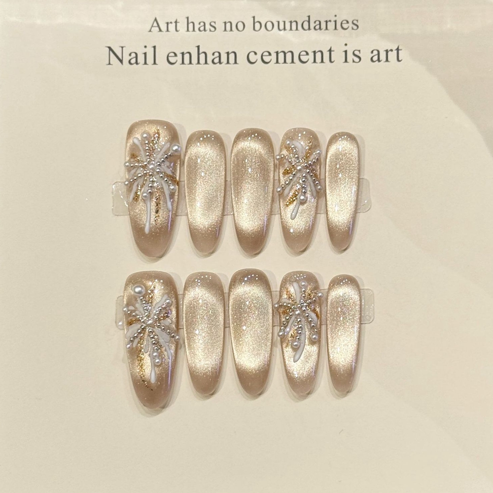 Handmade Luxury Nails Set Pres - Nail Art Xs reseña y precio