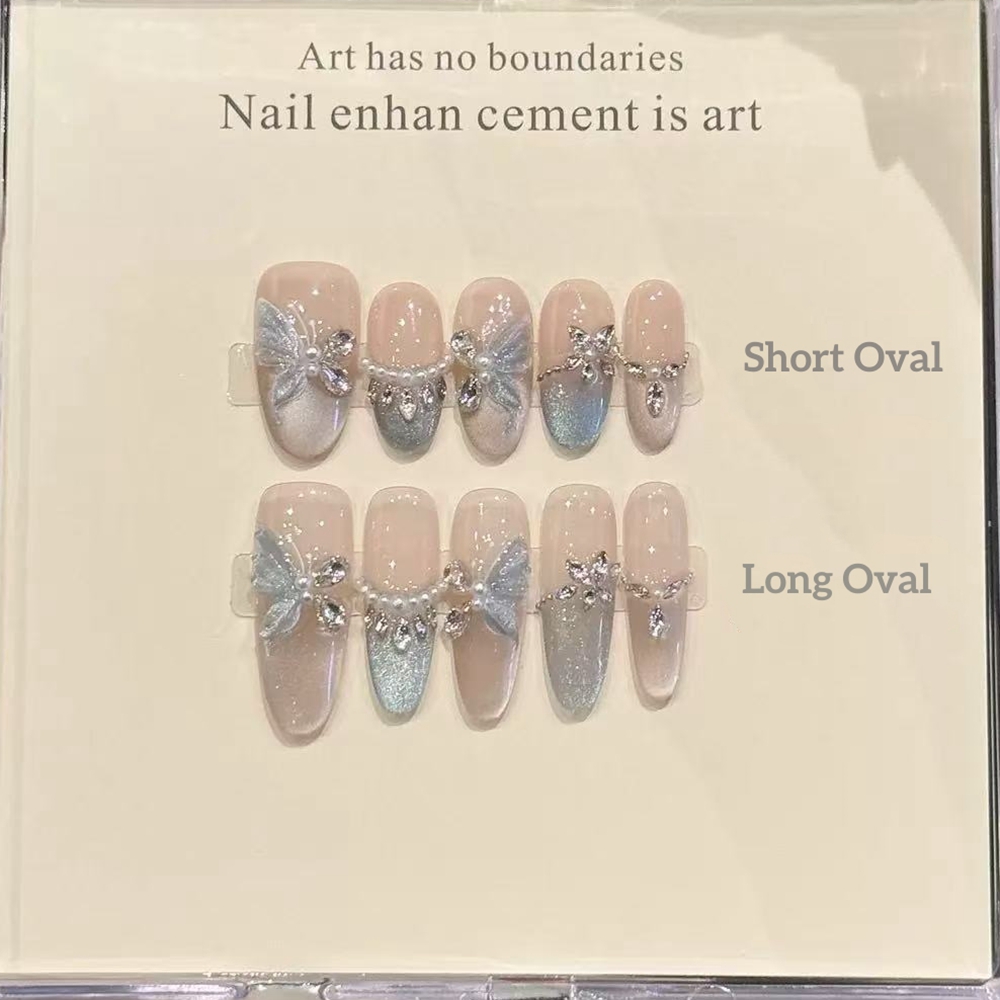 Handmade Luxury Nails Set Pres - Nail Art Xs reseña y precio
