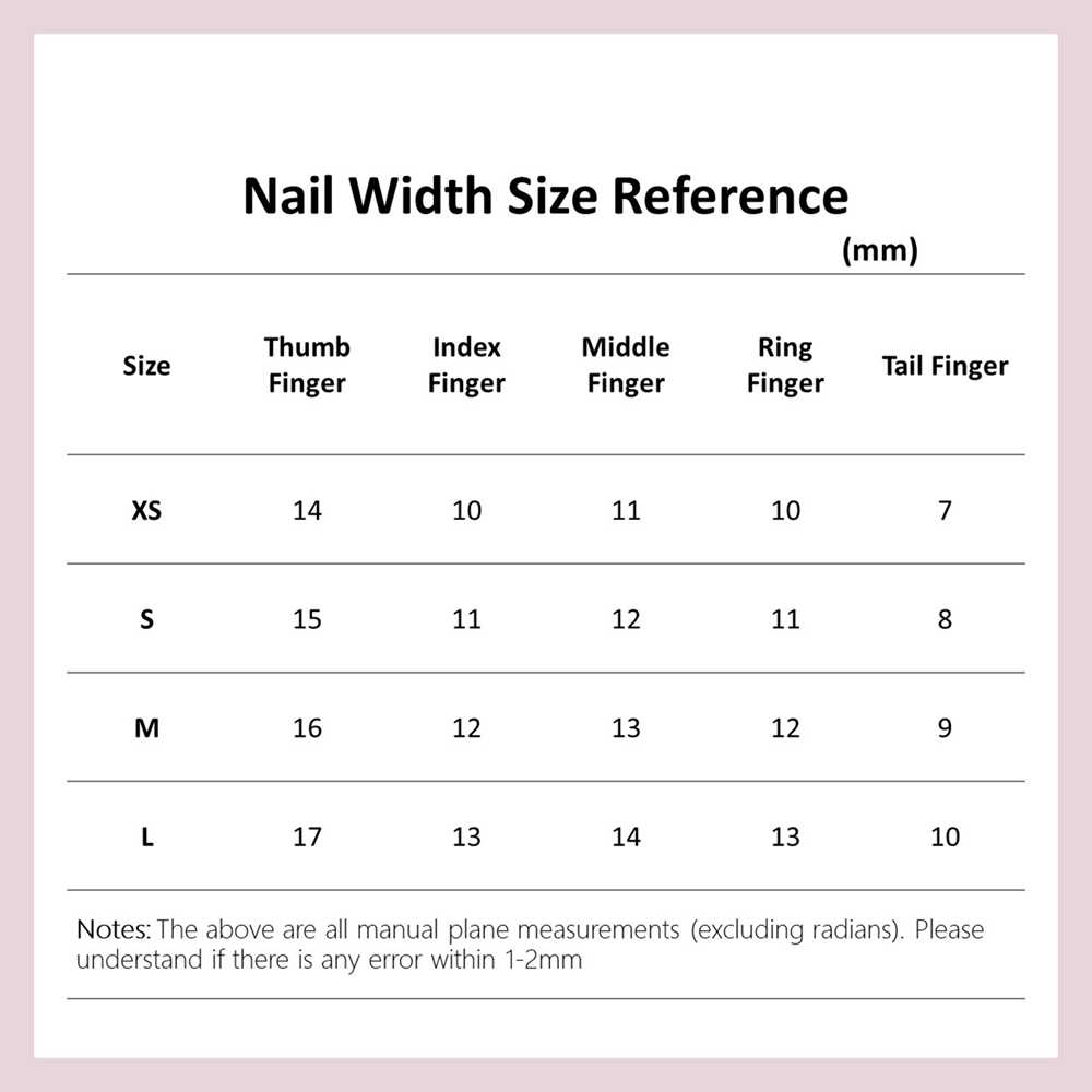 Handmade Luxury Nails Set Pres - Nail Art Xs reseña y precio