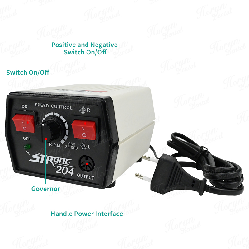 65W STRONG 204 Electric Micro  - Nail Drill Machine reseña y precio