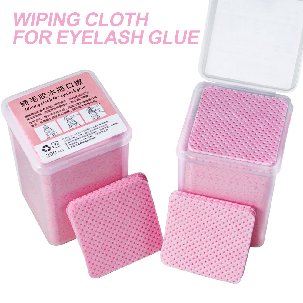 200Pcs Pink Lint-Free Nail Pol - Nail Art Pink reseña y precio