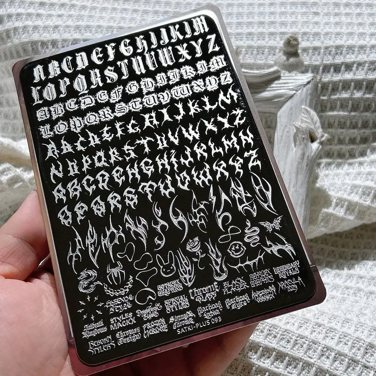 High Quality Nail Art Stamping - Nail Art Gothic reseña y precio