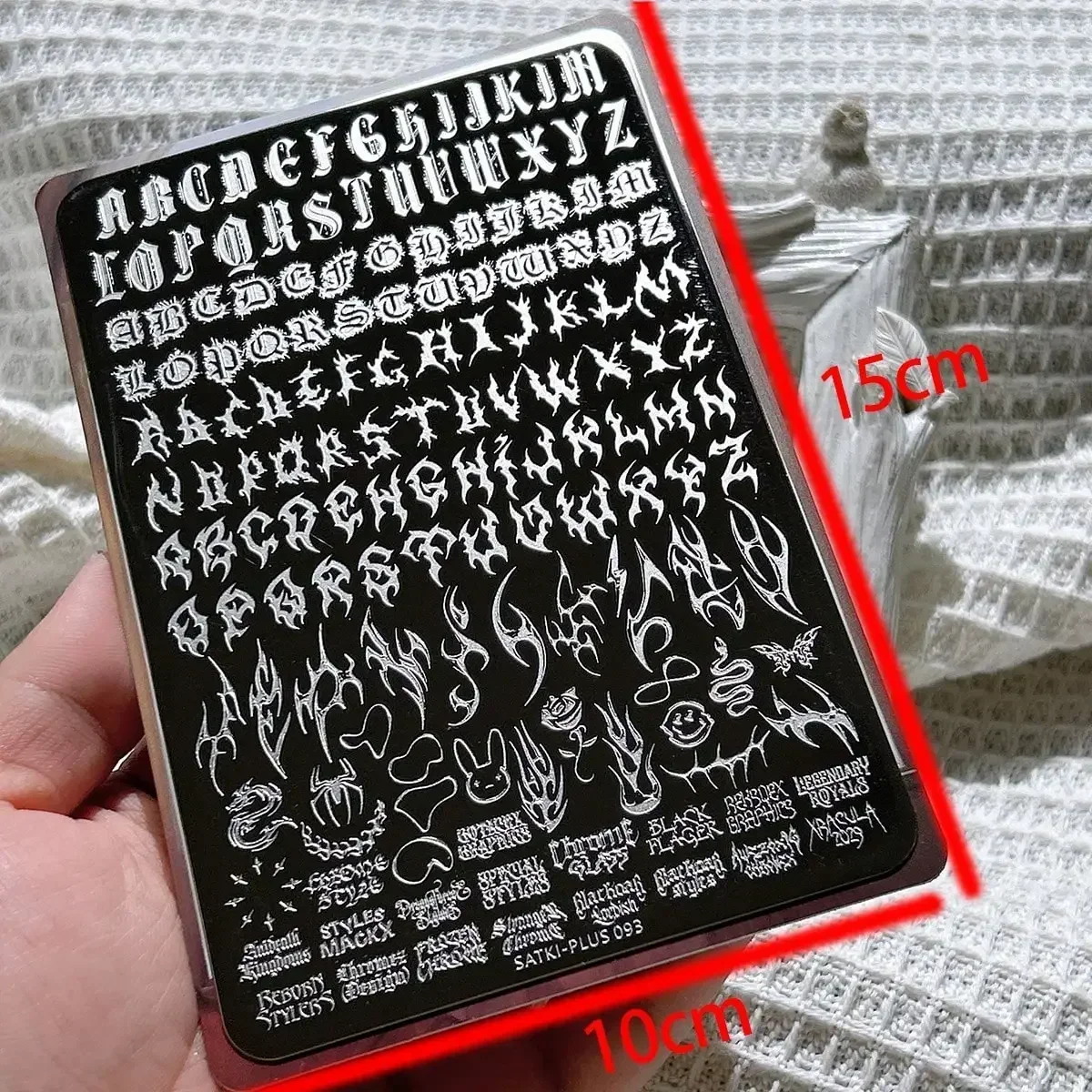 High Quality Nail Art Stamping - Nail Art Gothic reseña y precio