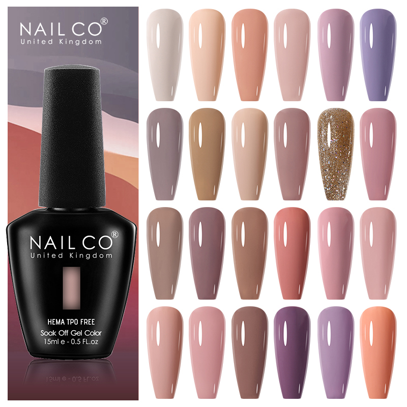 NAILCO 15ml Nail Gel Polish Pi - Nail Art Natural Pink reseña y precio