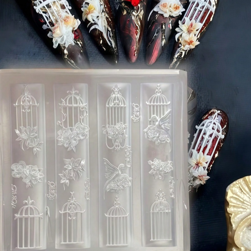 Butterfly Candlestick, Rose Bi - Nail Art Gothic reseña y precio