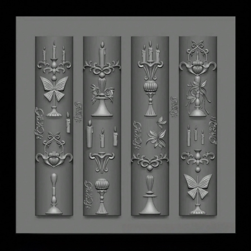 Butterfly Candlestick, Rose Bi - Nail Art Gothic reseña y precio