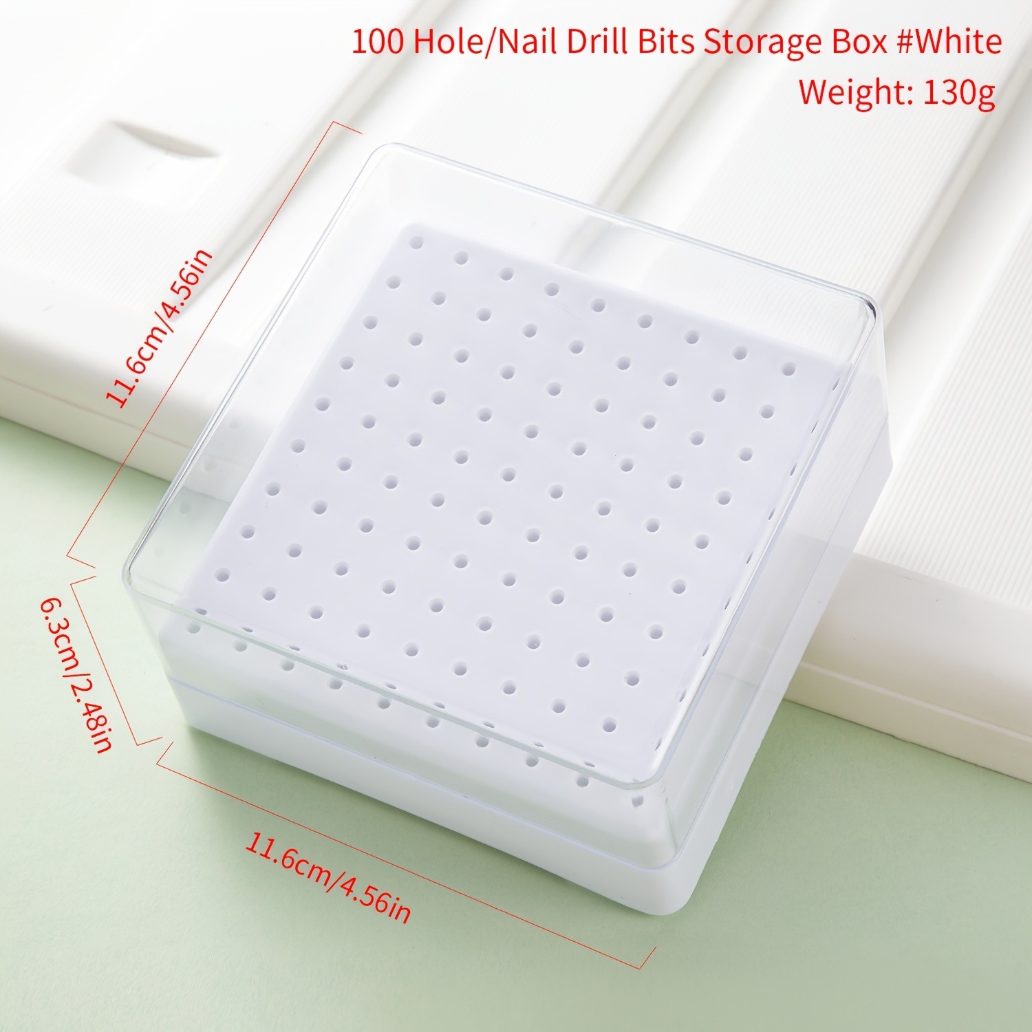30/100 Hole 1PC of Various Sty - Nail Drill Machine reseña y precio