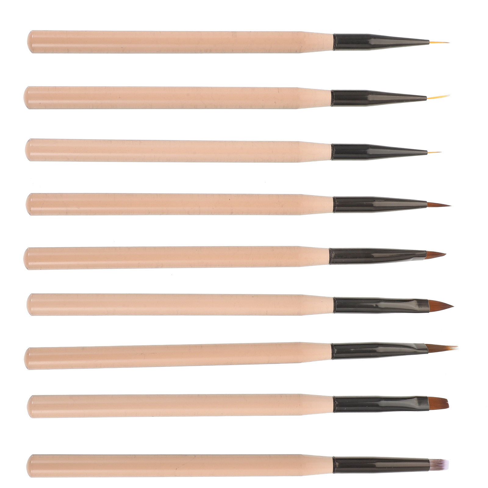 9Pcs Nail Art Liner Pens Set P - Nail Gel Polish Set reseña y precio