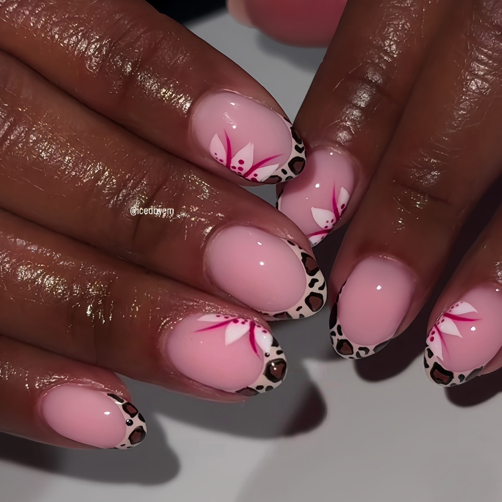Short long fake nails for wome - Nail Art Gliter reseña y precio