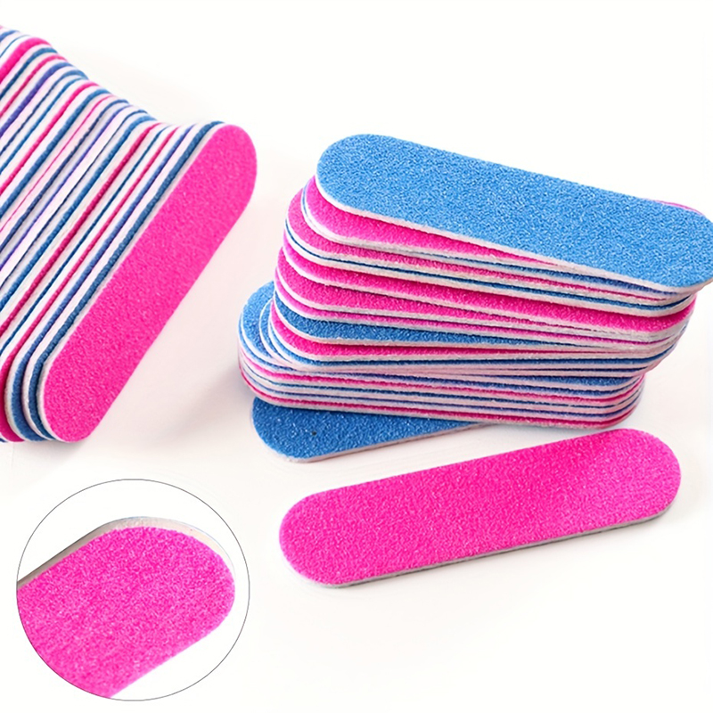 50/100Pcs Double Side Nail Fil - Nail Art Full Color reseña y precio