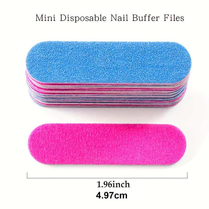 50/100Pcs Double Side Nail Fil - Nail Art Full Color reseña y precio