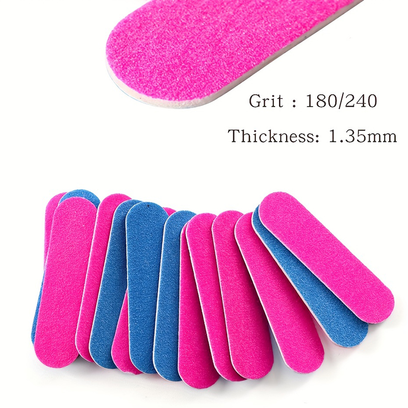 50/100Pcs Double Side Nail Fil - Nail Art Full Color reseña y precio