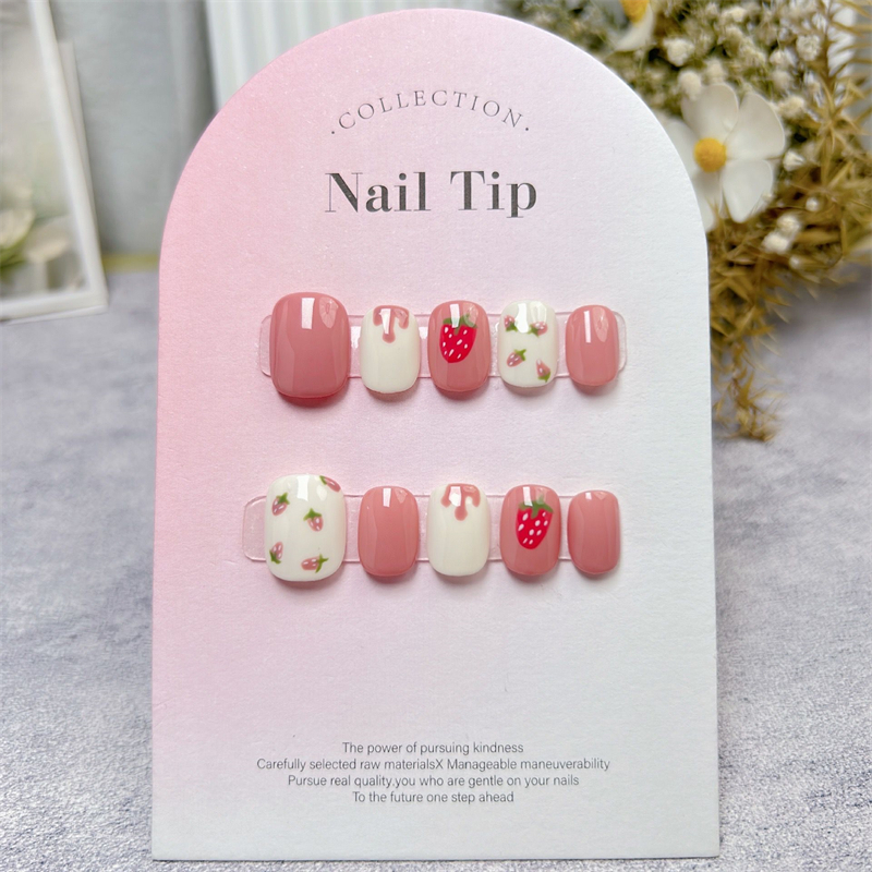 10pcs Handmade Press on Nails  - Nail Art Xs reseña y precio