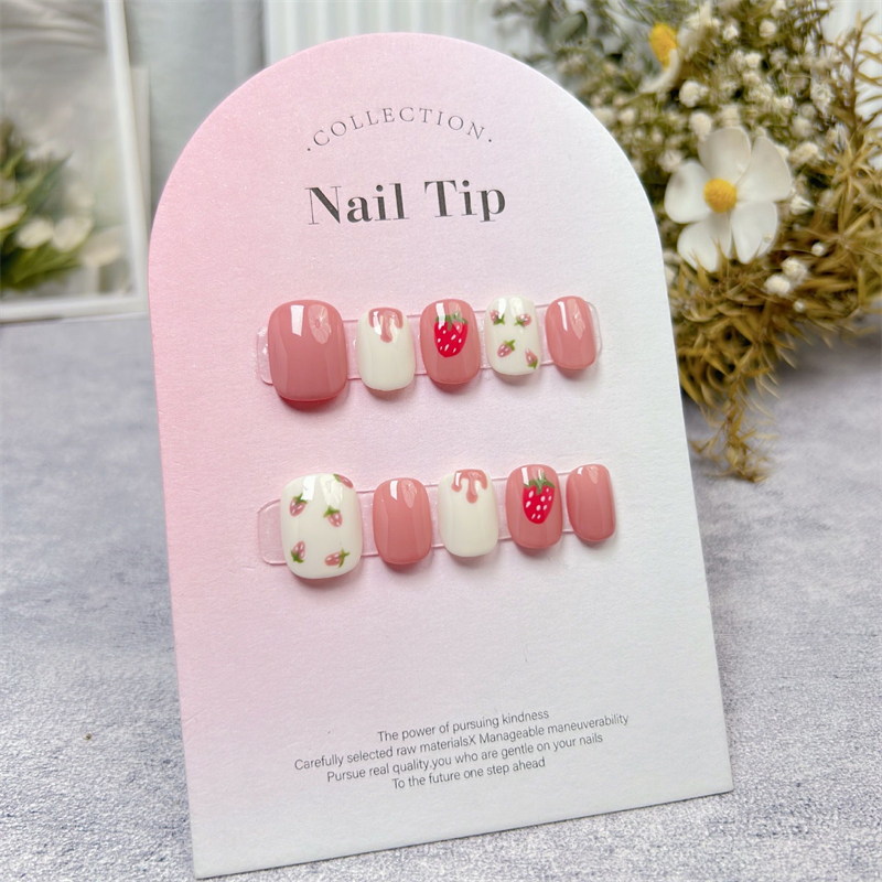 10pcs Handmade Press on Nails  - Nail Art Xs reseña y precio