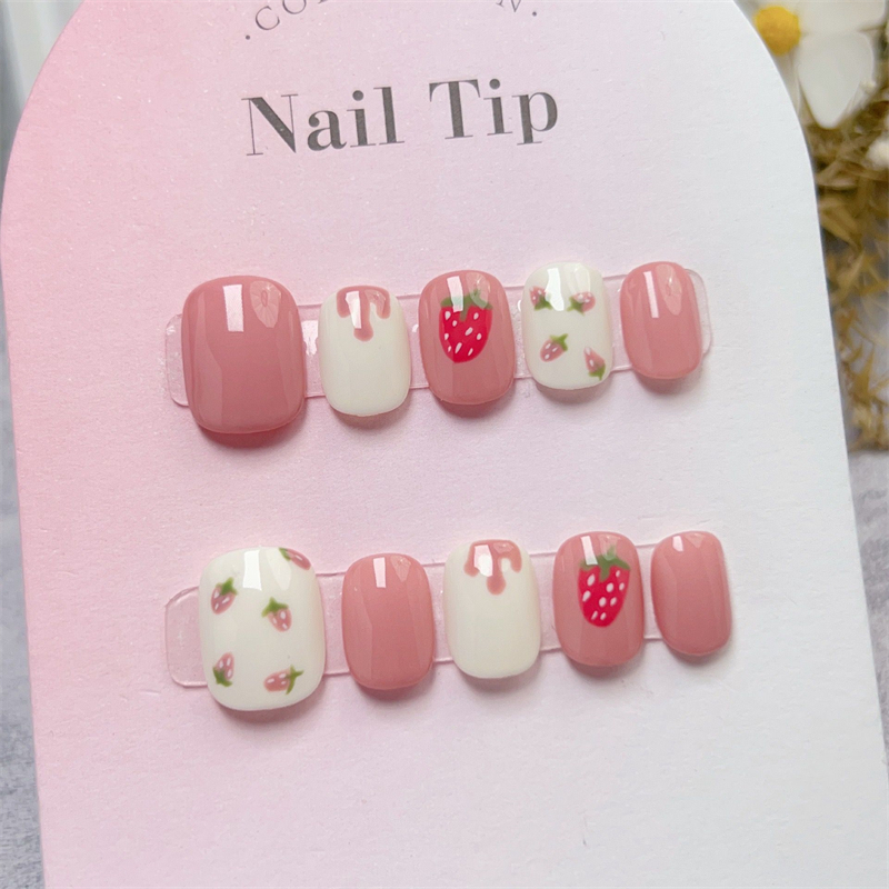 10pcs Handmade Press on Nails  - Nail Art Xs reseña y precio