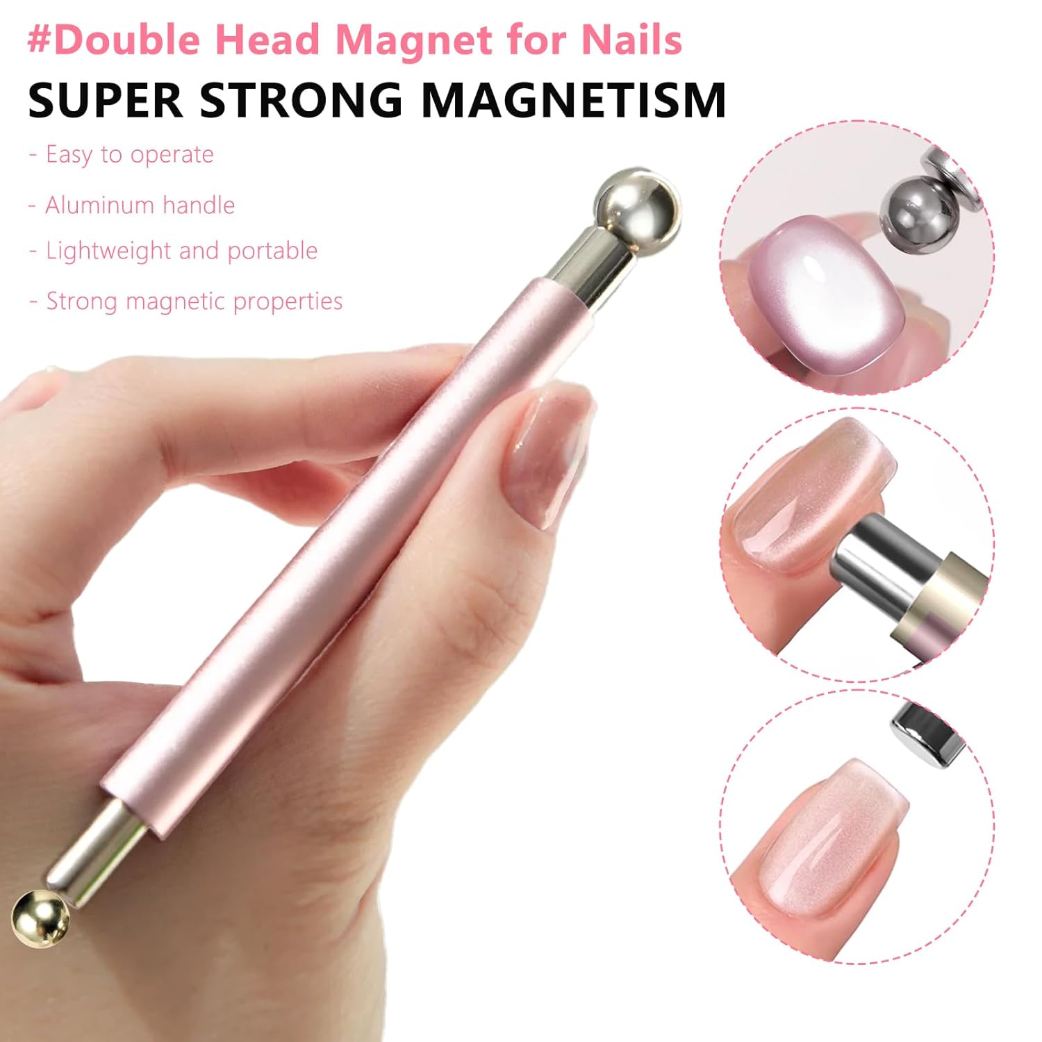 Cat Eye Magnetic Ball With Nai - Nail Gel Polish Set reseña y precio