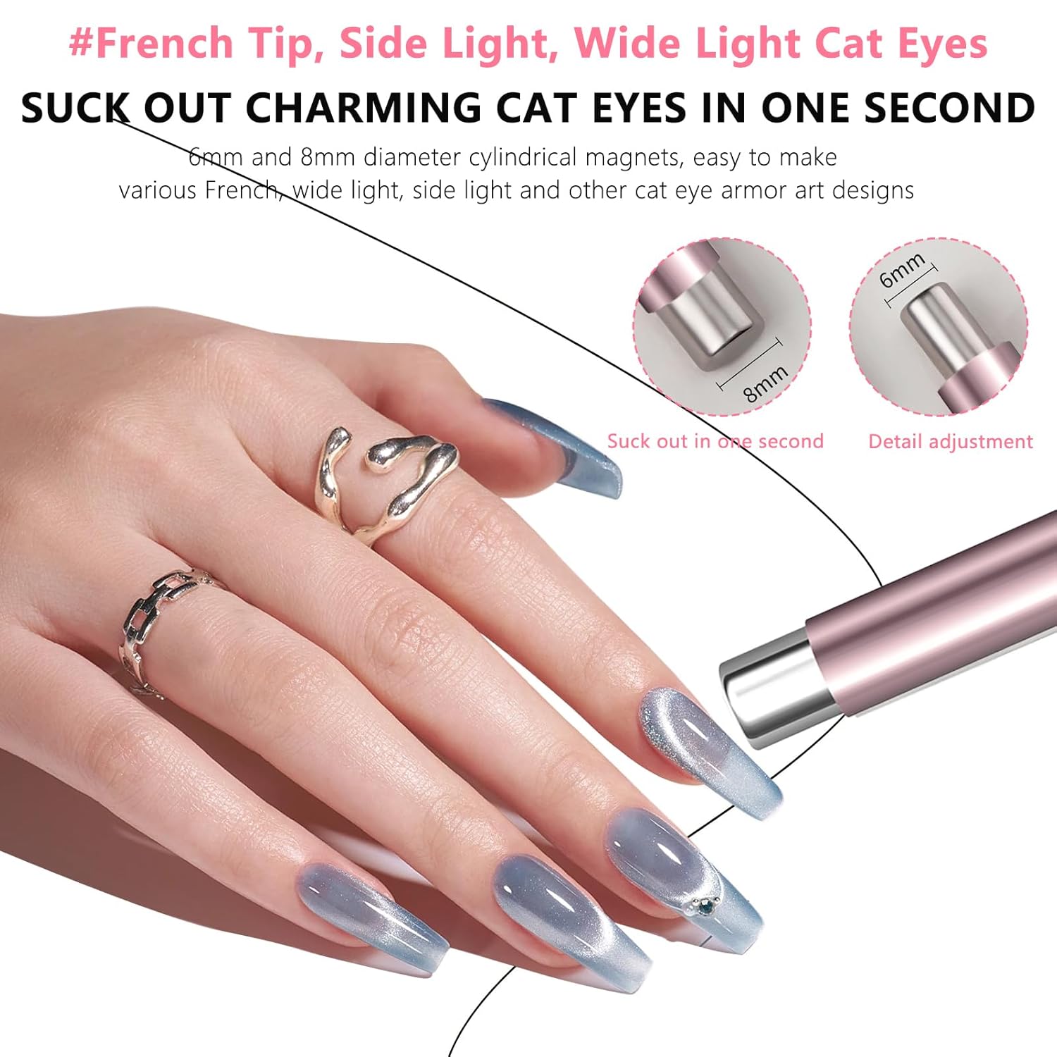 Cat Eye Magnetic Ball With Nai - Nail Gel Polish Set reseña y precio