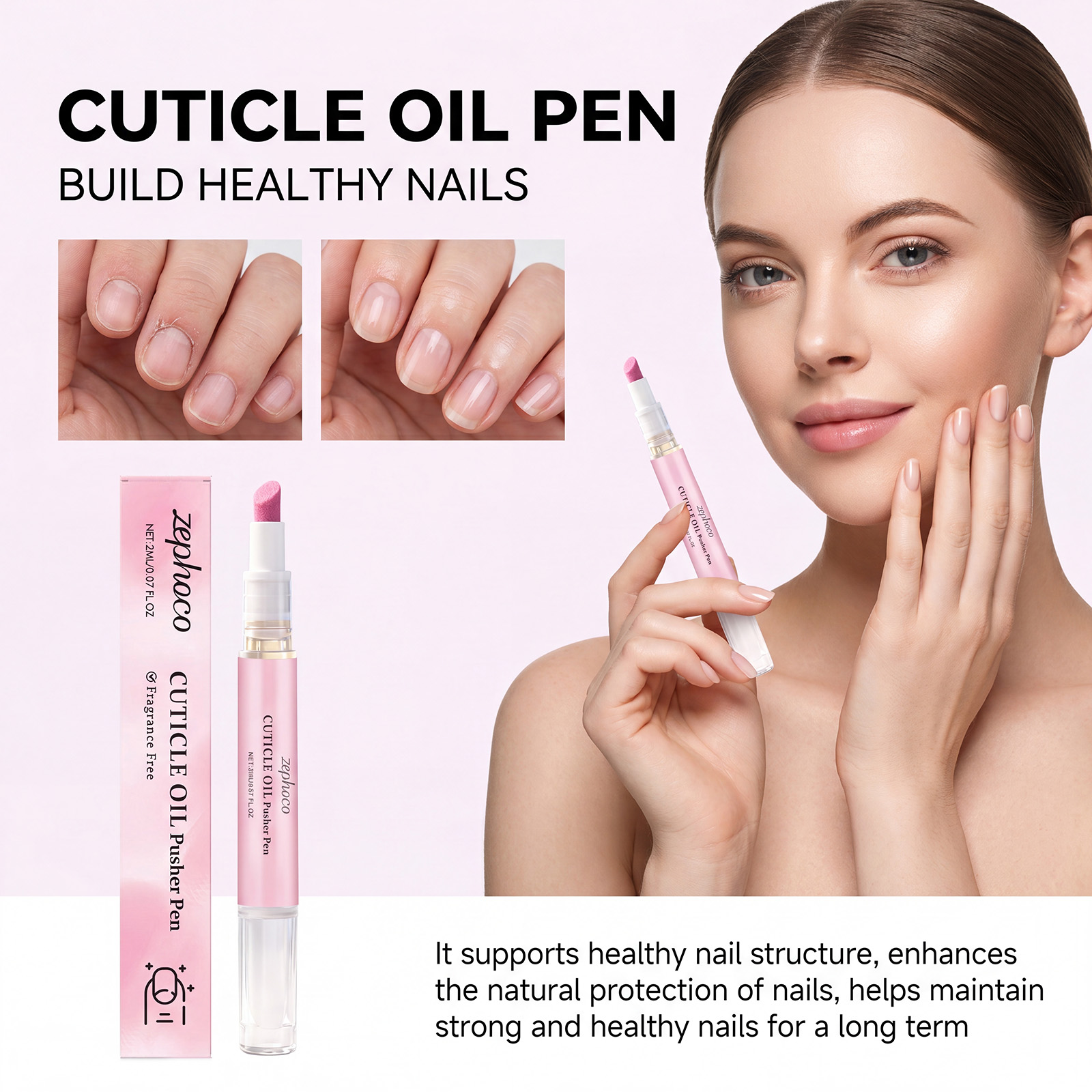 Cuticle Oil Pusher Pen Fragran - Cuticle Oil Pen reseña y precio
