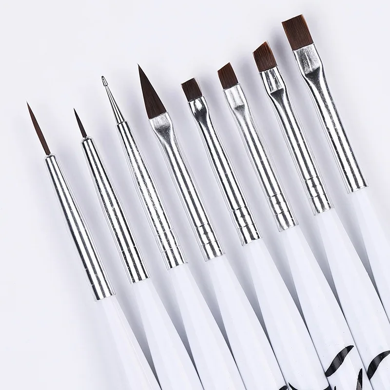 Nail Art Brush Ombre Brushes U - Nail Gel Polish Set reseña y precio