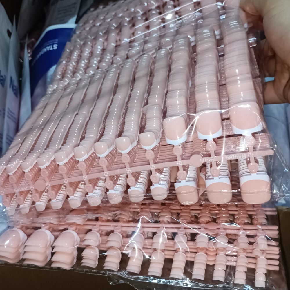 120pcs Square ToeNail Tips - S - Nail Art Pink reseña y precio