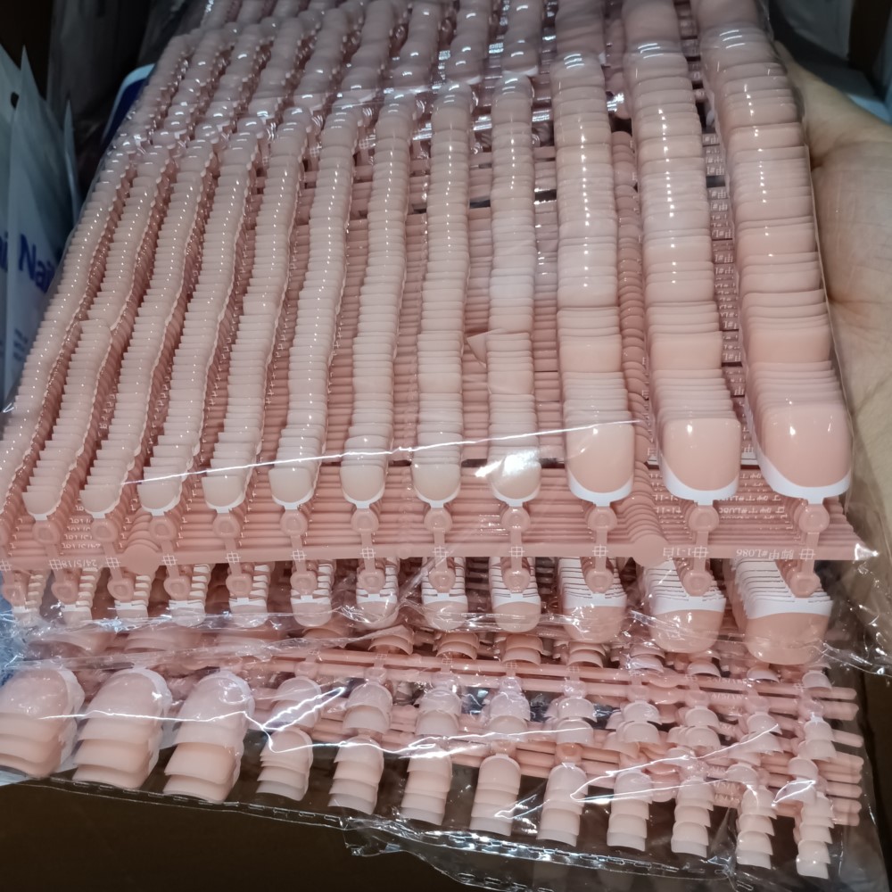 120pcs Square ToeNail Tips - S - Nail Art Pink reseña y precio
