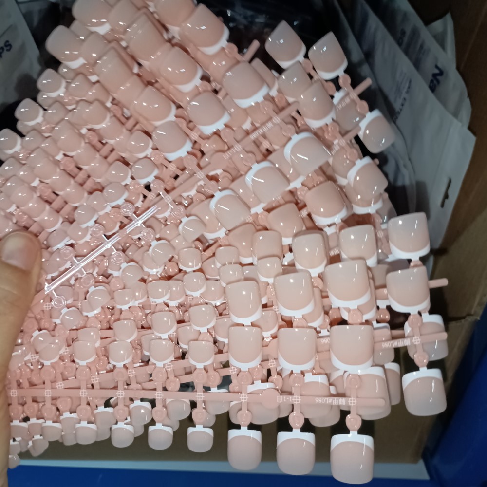 120pcs Square ToeNail Tips - S - Nail Art Pink reseña y precio