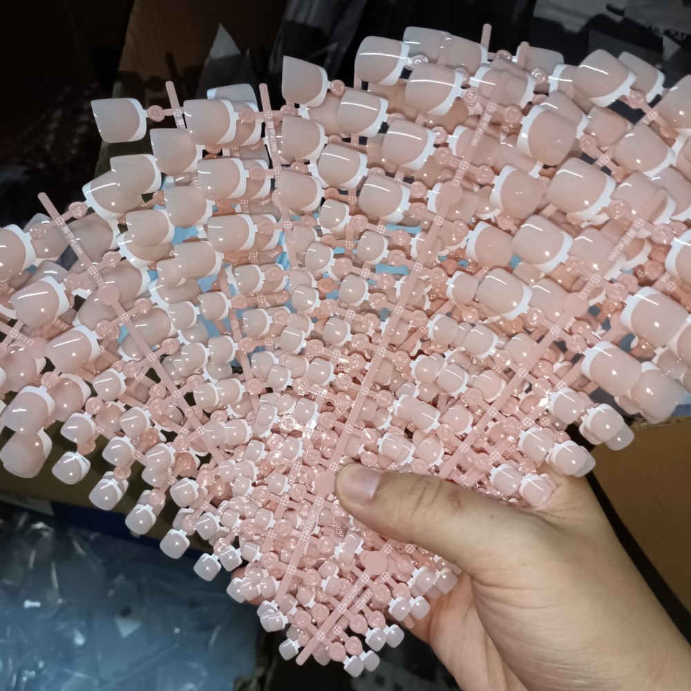 120pcs Square ToeNail Tips - S - Nail Art Pink reseña y precio