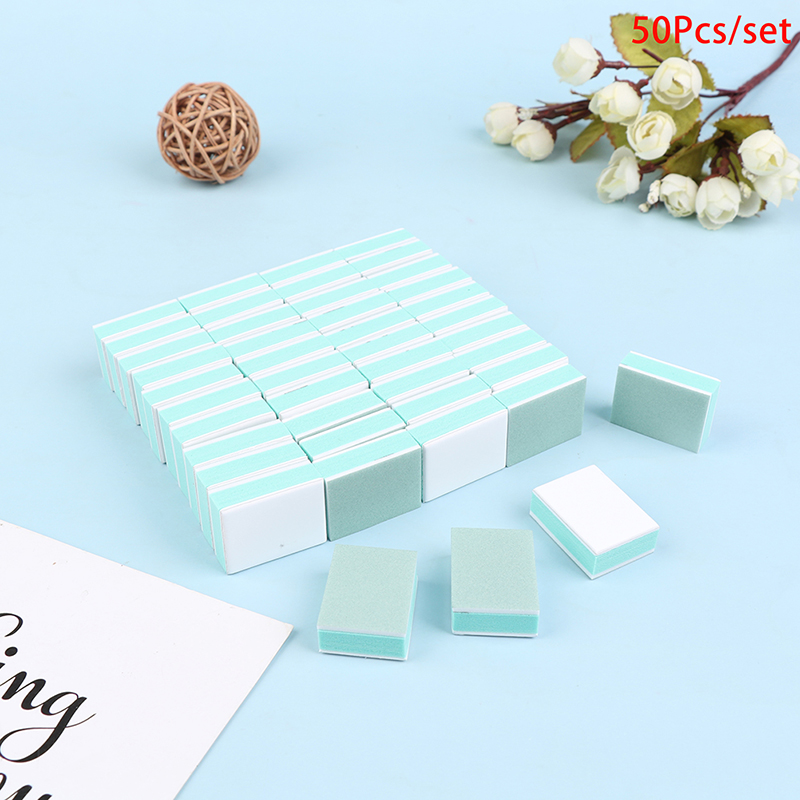 50 Pcs/lot Mini Nail Buffer Bl - Nail Art Full Color reseña y precio