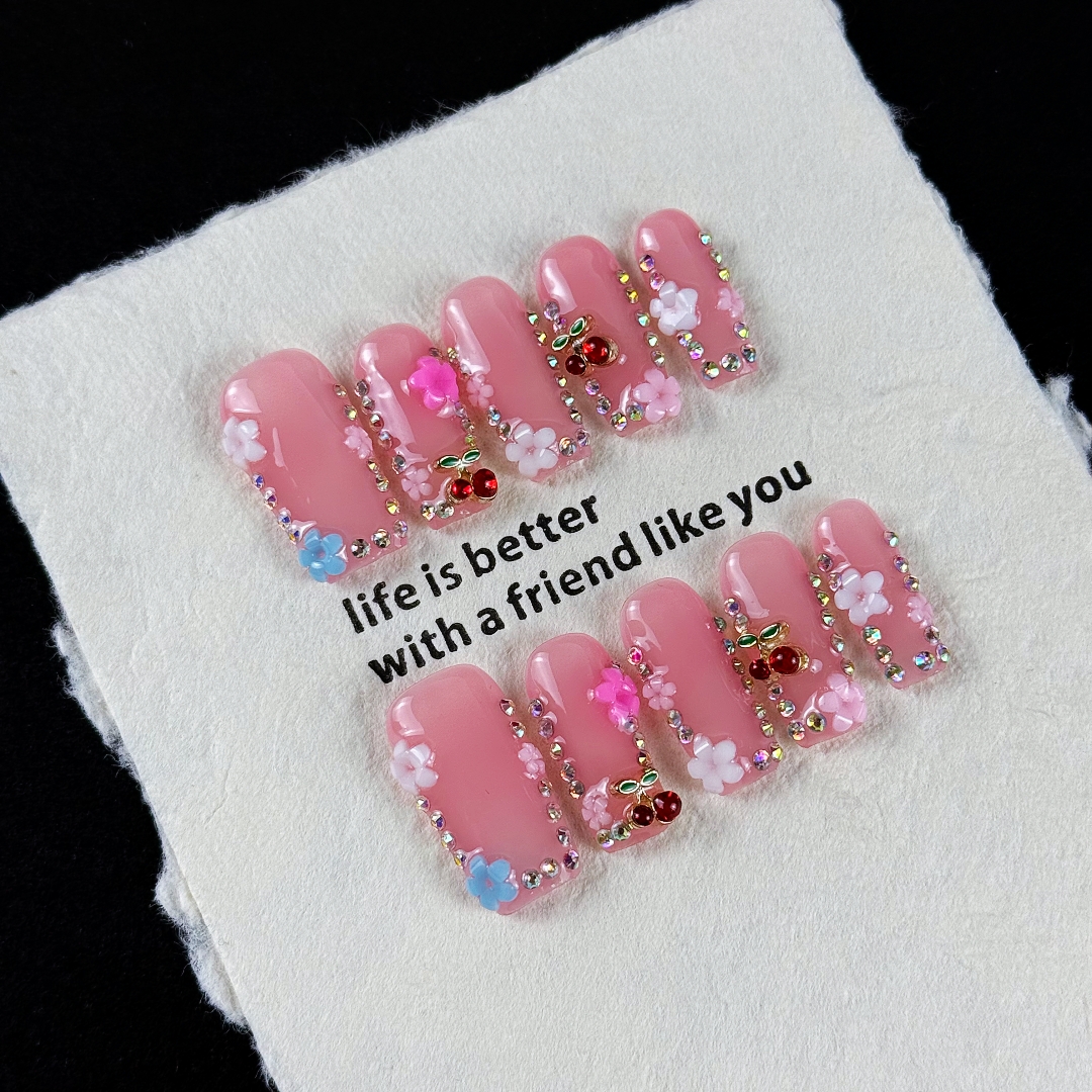 10pcs high-end Sweet girl styl - Nail Art Gliter reseña y precio