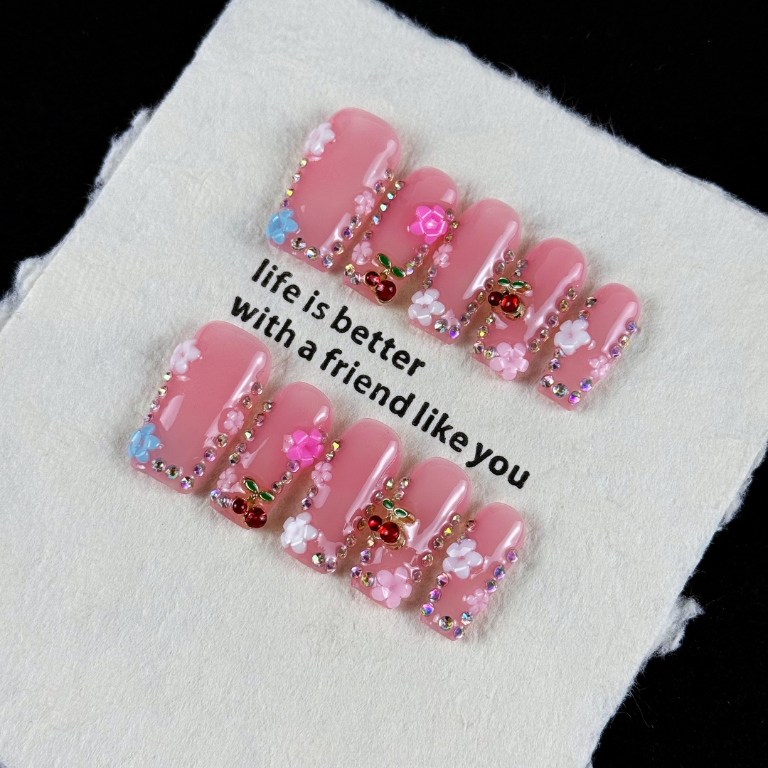 10pcs high-end Sweet girl styl - Nail Art Gliter reseña y precio