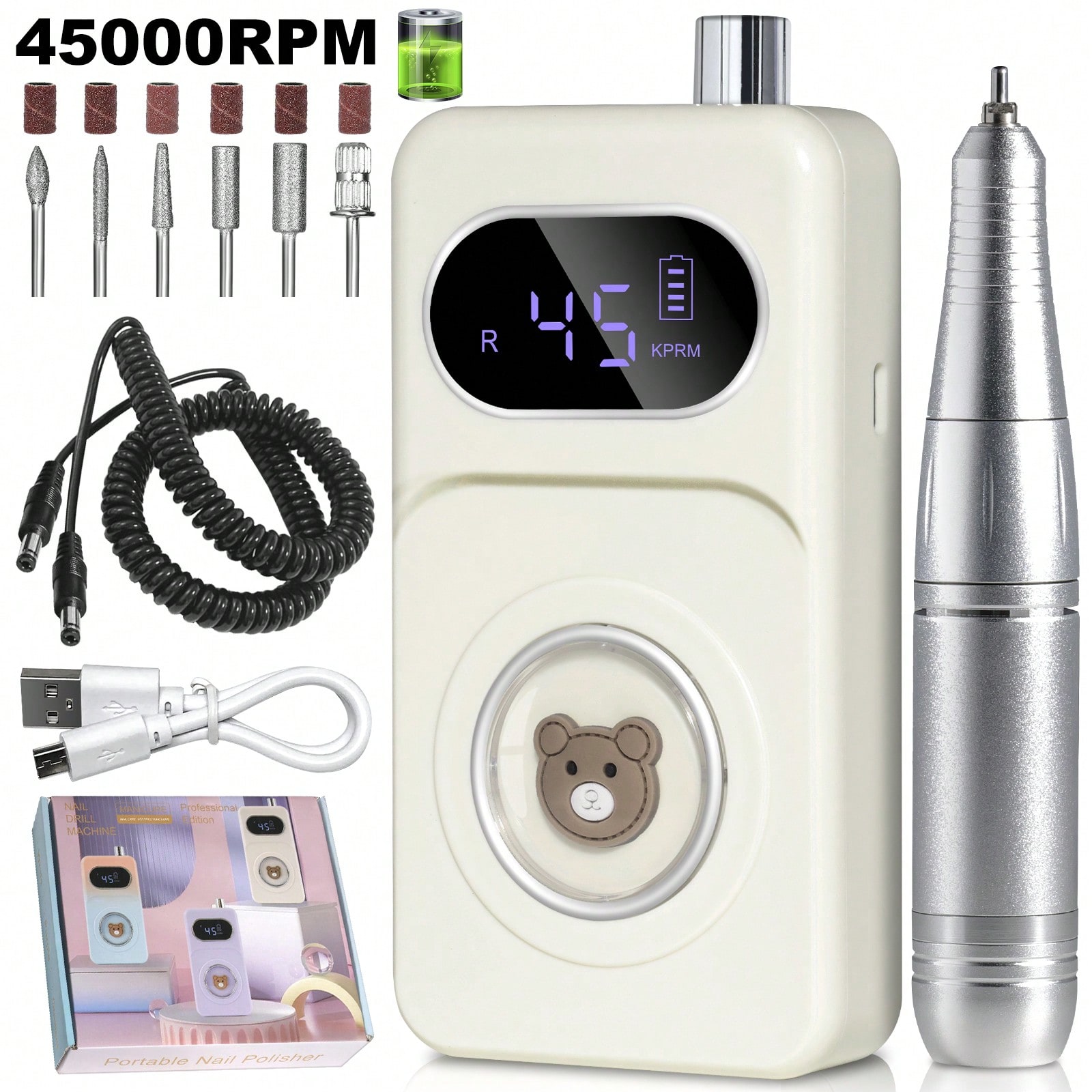 Professional Nail Drill Set Ma - Nail Drill Machine reseña y precio