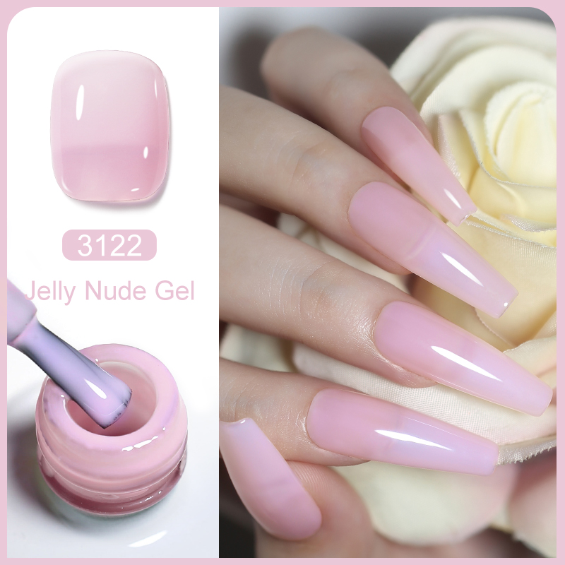 NailCo Jelly Gel Nail Polish T - Nail Art Natural Pink reseña y precio