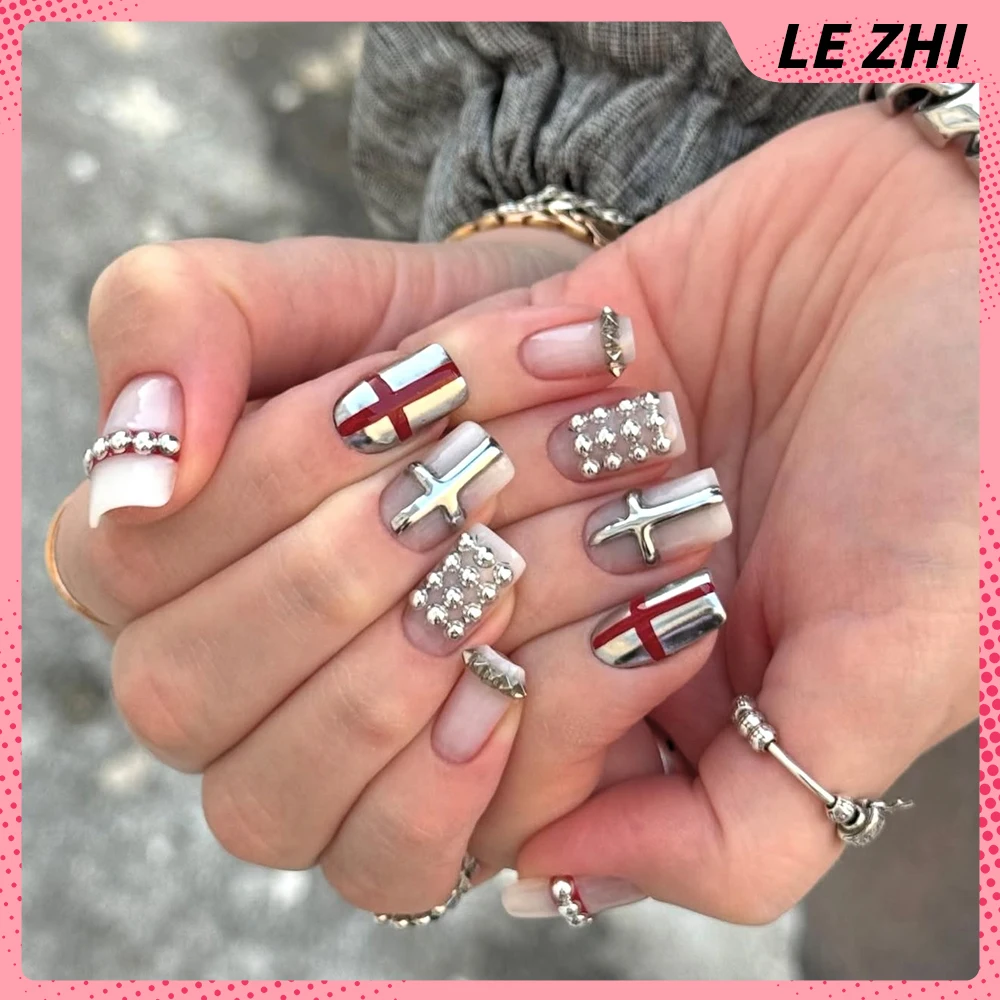 Y2K Spice Girls 10Pcs Handmade - Nail Art Gothic reseña y precio