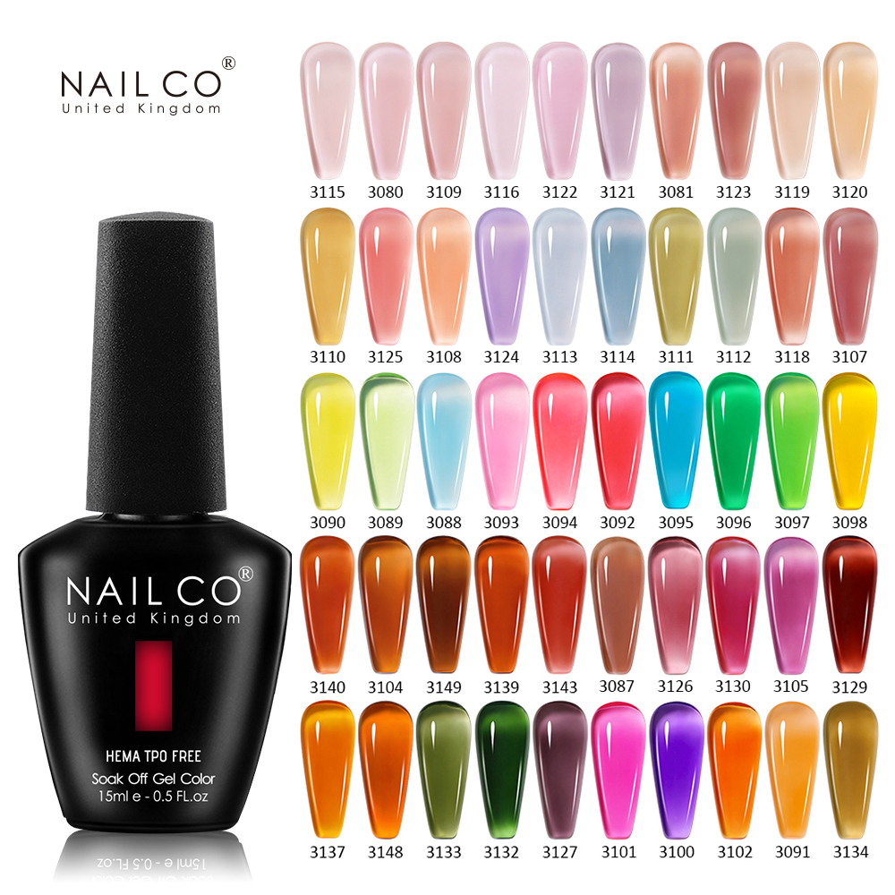 NAILCO 15ml Transparent Red Co - Nail Art Natural Pink reseña y precio