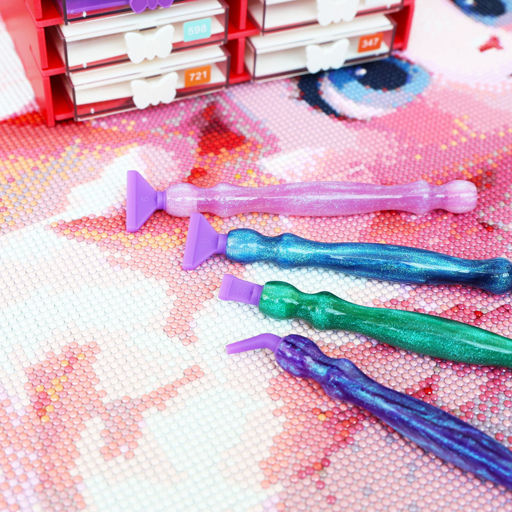 HOMFUN 5D Diamond Painting Pen - Nail Art Full Color reseña y precio