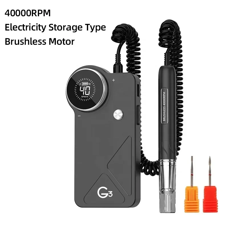 oxxi UV G3 40000 rpm Brushless - Nail Drill Machine reseña y precio