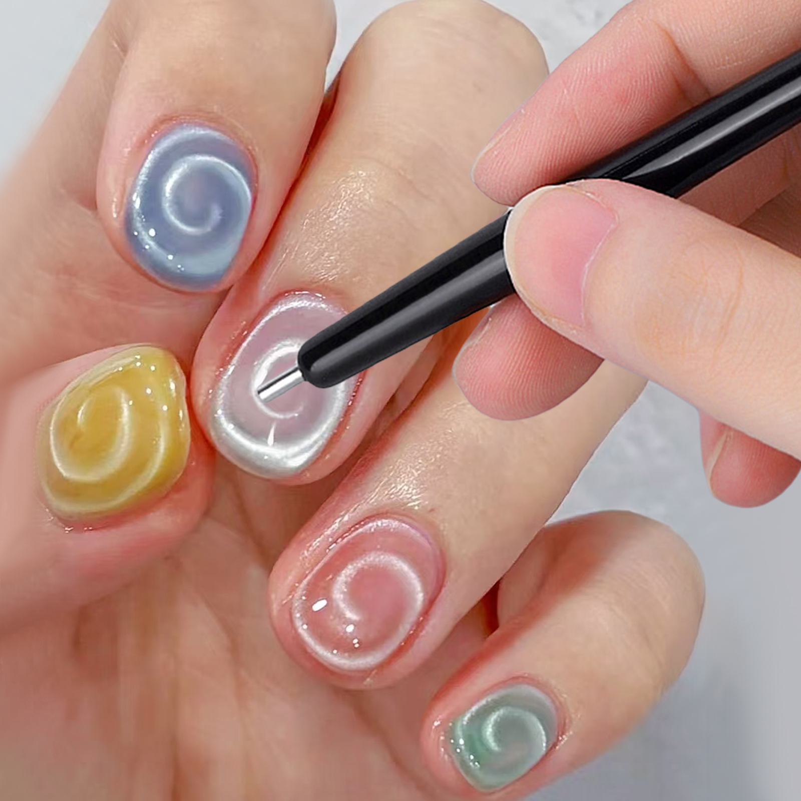 14pcs Cat Eye Nail Magnet Set  - Nail Art Full Color reseña y precio