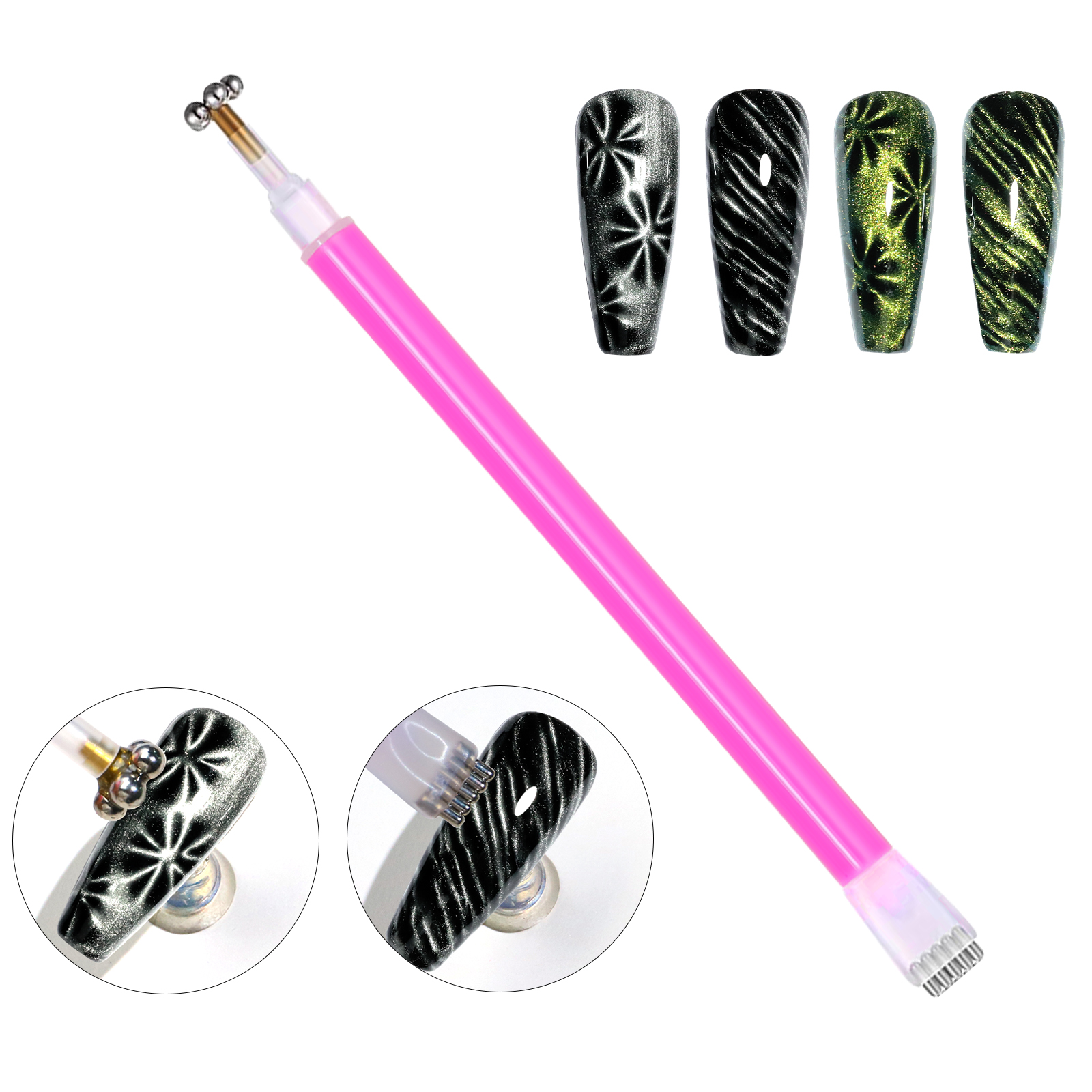 14pcs Cat Eye Nail Magnet Set  - Nail Art Full Color reseña y precio