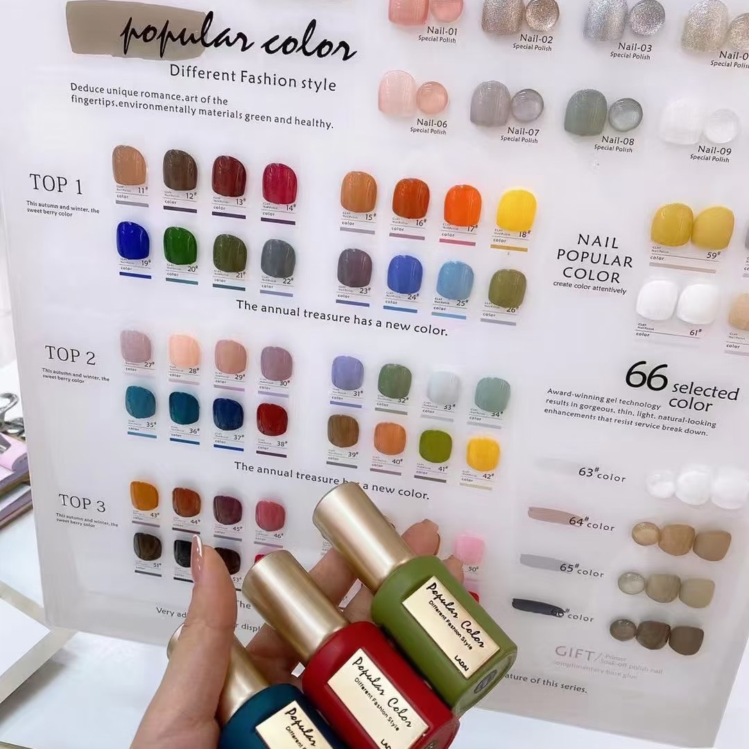 LADAI 66 Colors New Trend Whol - Nail Gel Polish Set reseña y precio
